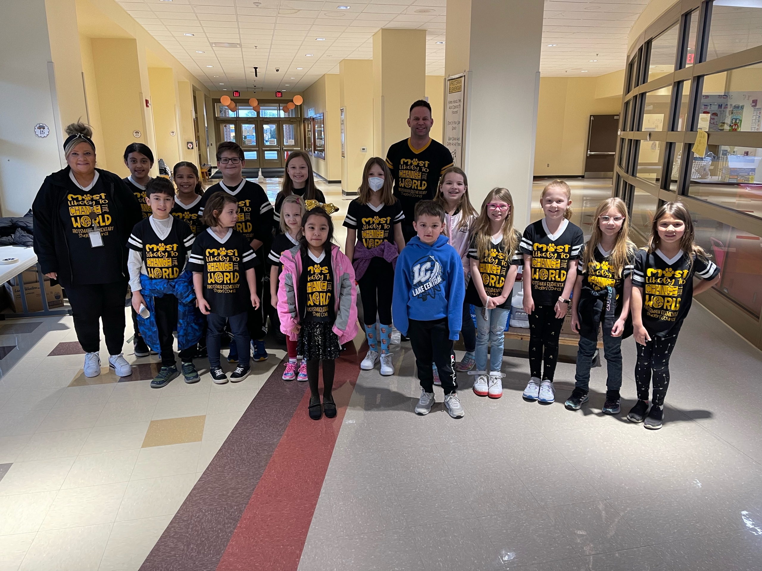 Protsman Student Council held a donation drive for the Humane Society. It was a great success!