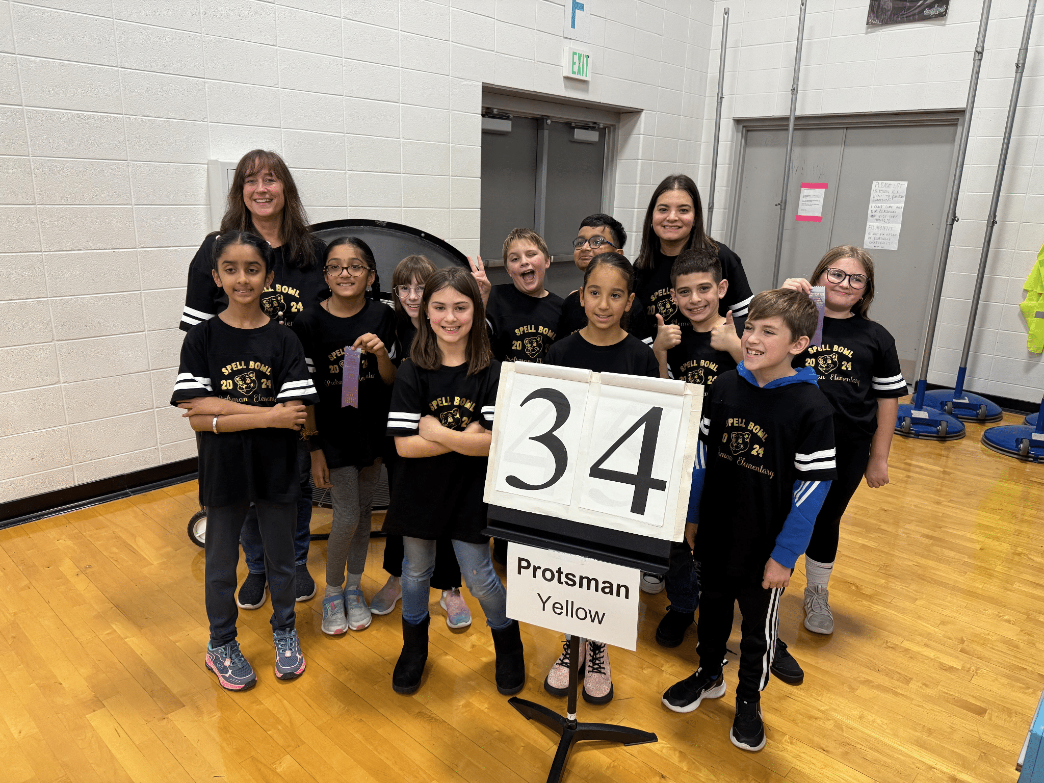 A “shout out” to the Protsman 2024-2025 Spell Bowl Team! The team worked extremely hard to prepare for the Spell Bowl Competition.